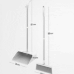 Upright Broom & Dustpan Set - Image 2