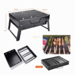 Portable Foldable Charcoal BBQ Grill - Image 2