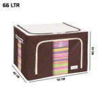 66L Large Capacity Storage Box with Secure Lid - Image 2