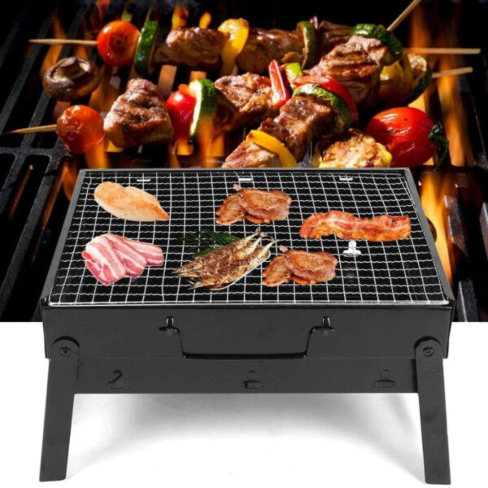 2 Portable Foldable Charcoal BBQ Grill - Image 3