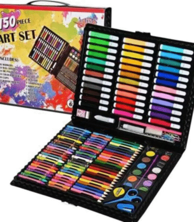 150pcs Kids Art Set with Drawing & Painting Supplies