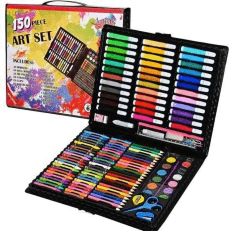 150pcs Kids Art Set with Drawing & Painting Supplies