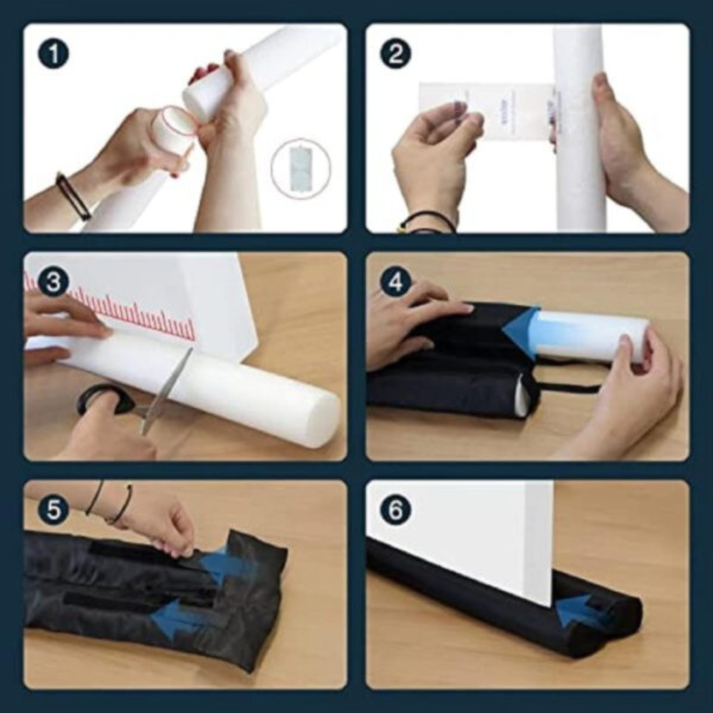 2 Door Shield Twin Draft Blocker - Image 3