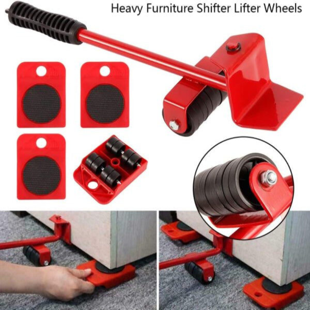 2 Furniture Moving Tool with Red Handle - Image 3