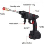 Rechargeable High Pressure Wash Gun - Image 4