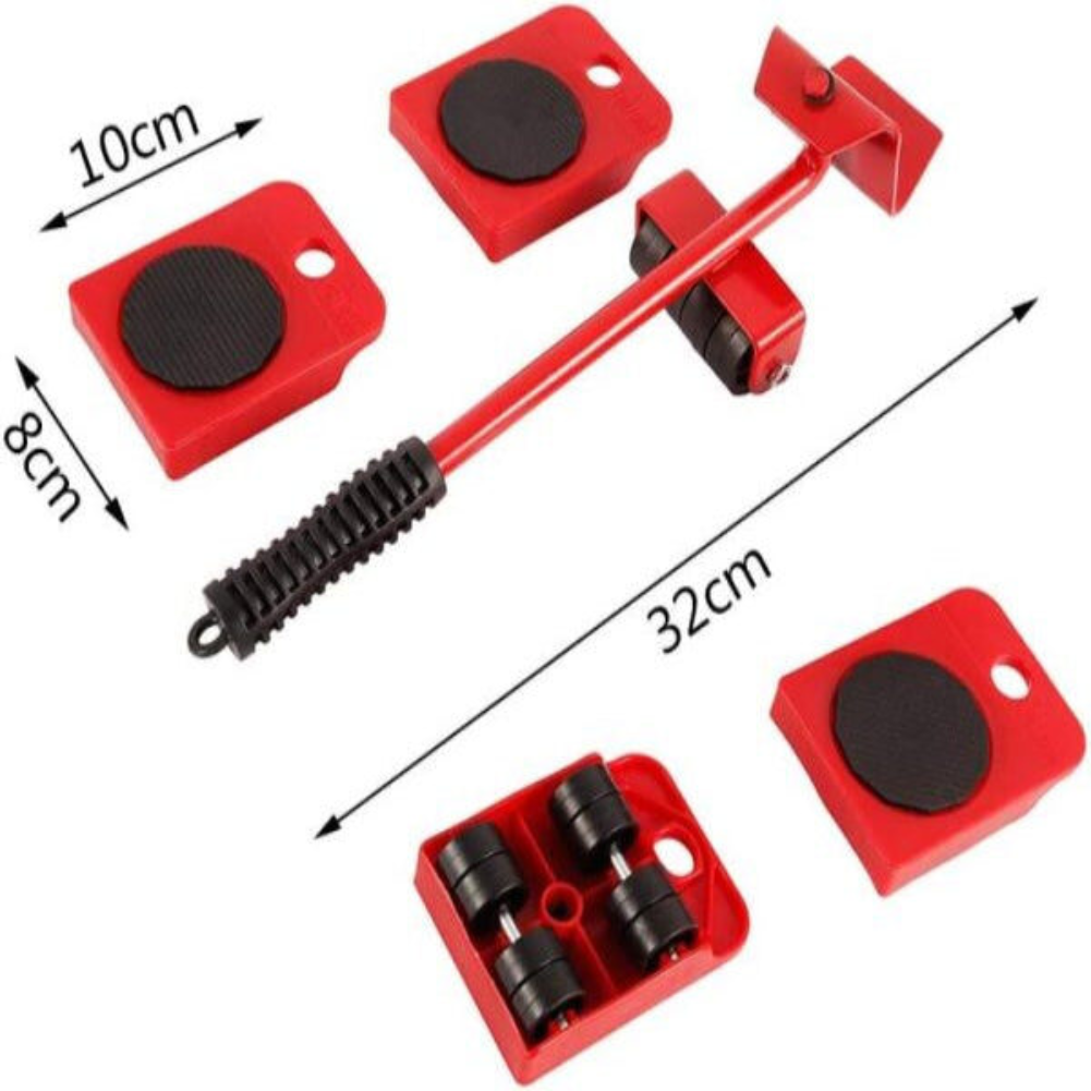 3 Furniture Moving Tool with Red Handle - Image 4