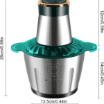 Electric Food Chopper Steel - Image 5