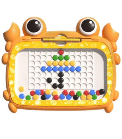 Crab Magnetic Sketch Board for Kids with 20 Pattern Cards
