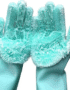 Silicone Dish Wash Gloves – Multi-Purpose Cleaning and Pet Grooming Gloves
