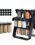 Powered 18 Jar Rotating Spice Rack