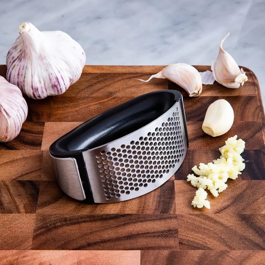 Stainless Steel Garlic Press Garlic Press